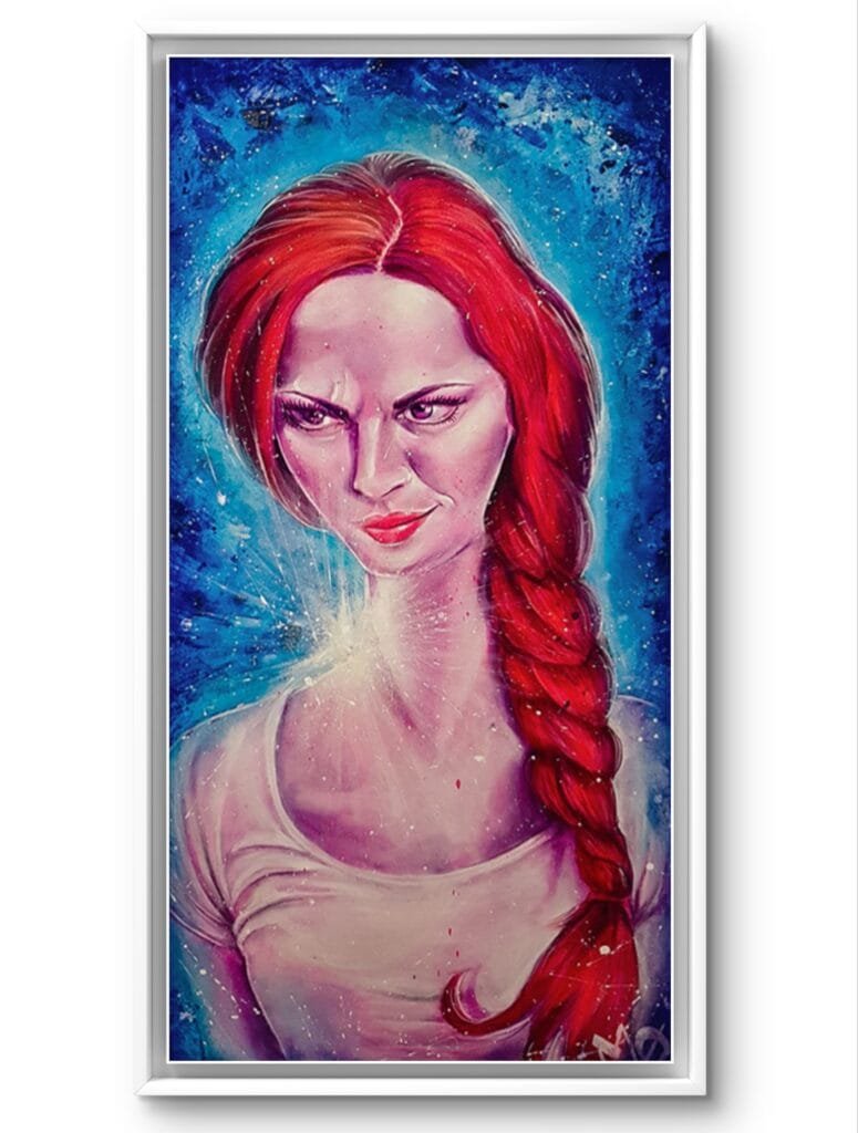 Super woman (toile seule)