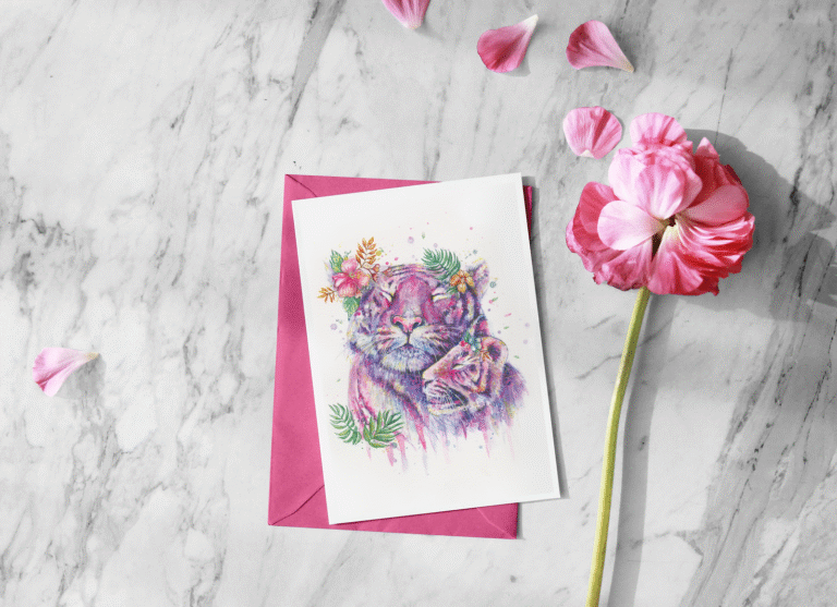 carte de souhait originale