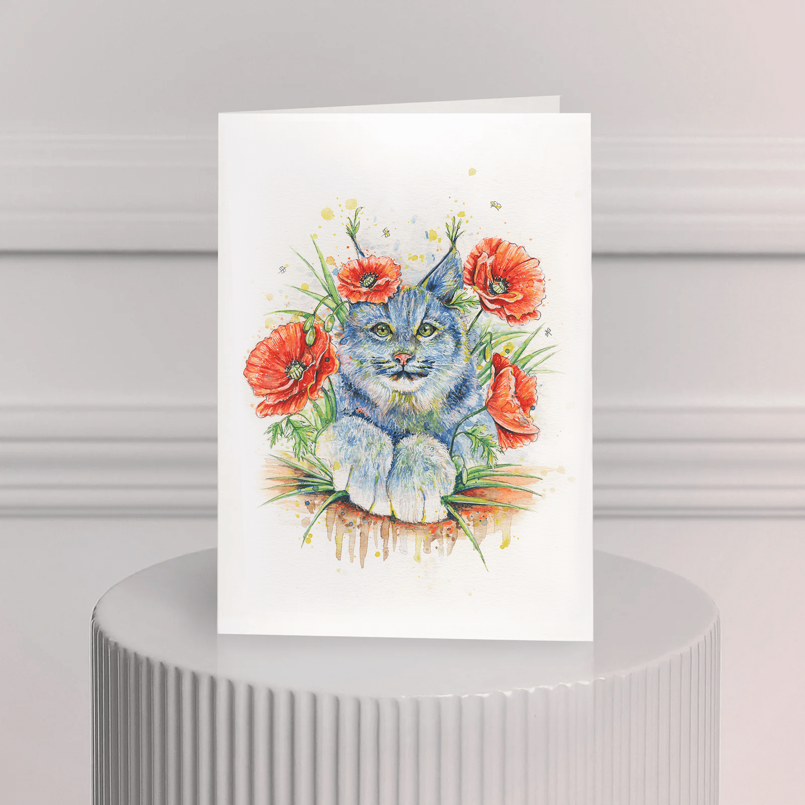 carte artistique animaux sauvages