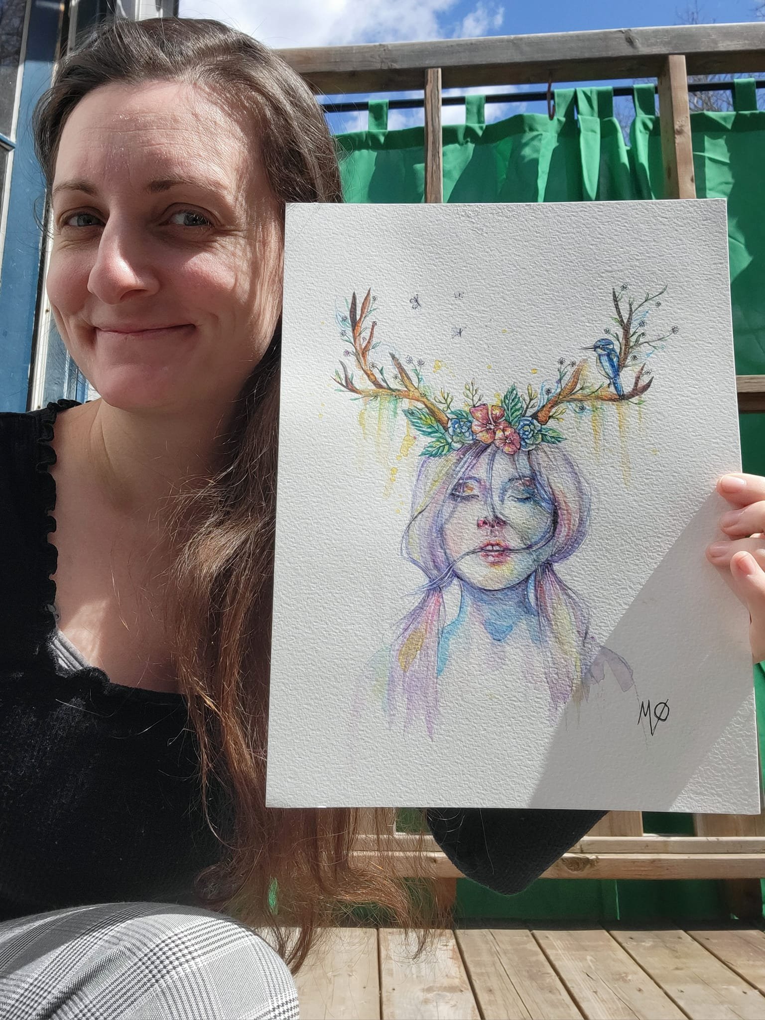 photo aquarelle couleurs