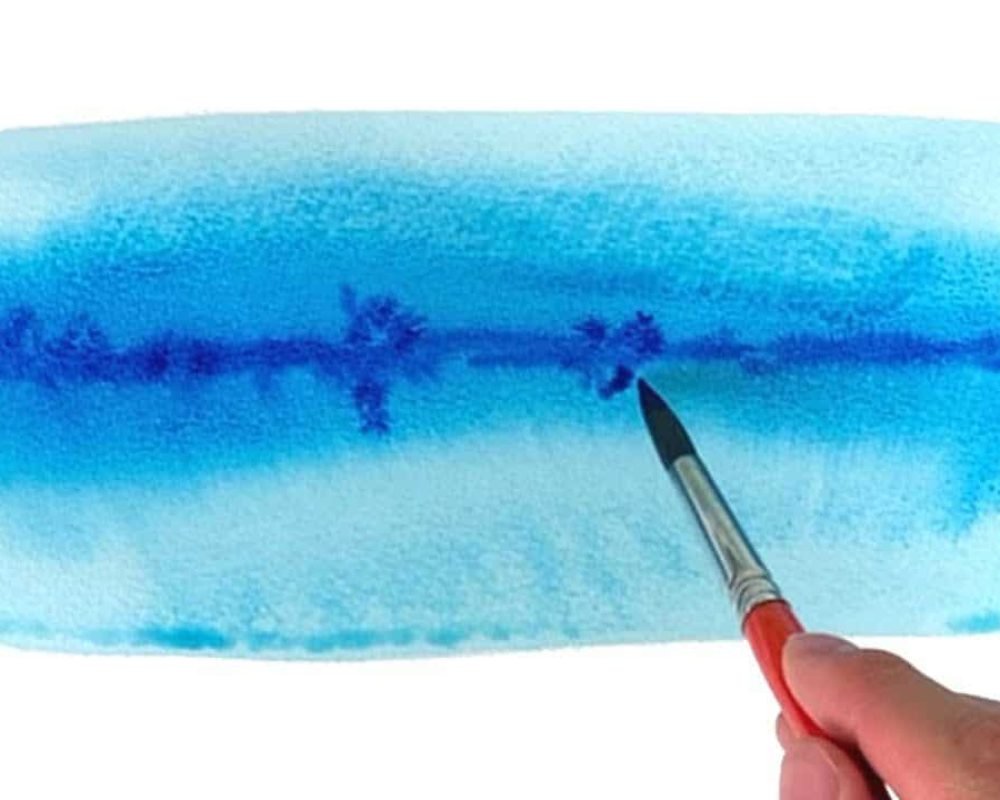 Technique du mouillé sur mouillé à l’aquarelle : fondus et textures